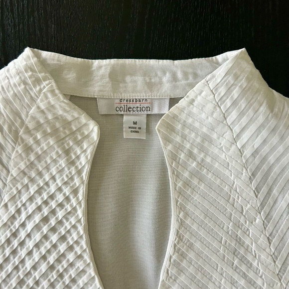 Dressbarn collection woman cotton blouse (size M) - Picture 3 of 6